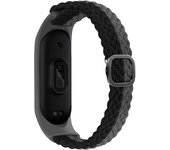 Bracelet for Mi band 6 Strap Elastic adjustable Nylon Braided Miband4 miband 5 correa Wristband for xiaomi Mi band 3 5 6 7 strap