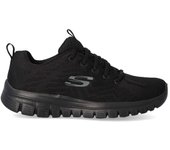 SKECHERS Zapatilla deportiva cómoda mujer SKE 12615 NEGRO