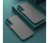 Shockproof Matte Case For Samsung Galaxy S25 Ultra S24 S20 S21 FE S22 Plus S23 Ultra Note 10 20 Ultra Casing Bumper Cover Coque