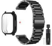 Case+ Metal Strap For Redmi Watch 5 Active TPU Soft Case For Xiaomi Redmi Watch 5 Lite Men Stainless Steel Watchband Correa