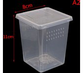 Plastic Feeding Acrylic Box Insect Spider Habitat Feeding Box Transport Hatching Tank