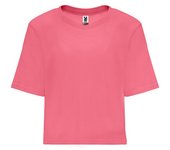 Camiseta de talle corto y holgado para mujer con manga corta DOMINICA ROLY