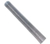Malla metálica alambre 0.6mm electrosoldada galvanizada rejilla agujeros 6mm - Rollito 5m largo x 1mt ancho