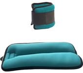 Pesas Para Tobillos y Muñecas ajustables de 1-4kg, Lastres Doble Correa Ajustables, pesas con velcro para Fitness, Ejercicio, Gym,Pesas, Gimnasio, Tobillera, Muñequera.