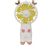 Mini ventilador de mano silencioso, Ventilador Portátil USB, pequeño ventilador de bolsillo de 3 velocidades , Ventilador de escritorio plegable para la oficina, viaje
