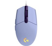 Raton gaming logitech g102 lightsync lila