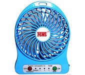 VAR040 Mini ventilador portátil recargable de escritorio y de mano,Ventilador Portable tres velocidades con de luz LED recargable, Mini ventilador de escritorio, batería USB 18650, ventiladores de refrigeración