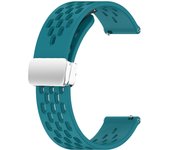18mm 20mm 22mm Silicone Strap for Garmin Vivoactive 3 4/Venu 2/3 Plus/SQ2/Vivomove 3 Band for Forerunner 165 168 245 255 265 645