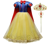 Girls Rapunzel Sleeping Beauty Aurora 2024 New Children Bella Costume Kids Cosplay Cinderella Princess Birthday Party Prom Dress
