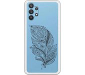 Funda compatible con Samsung Galaxy A32 - Pluma mandala