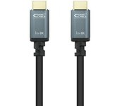 Cable HDMI 2.1 8K Nanocable 10.15.8001/ HDMI Macho - HDMI Macho/ 1m/ Negro