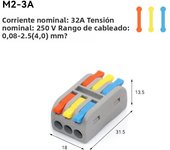 10/30/50 PCS Mini Fast Wiring Cable Connectors Universal Compact Splitter Electrical Conductors Push-in Home Terminal Block