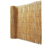 Valla Natural de Cañizo Fino de Bambú Dosantex - Privacidad y Decoración de Ambientes Exteriores