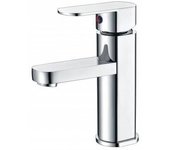 Imex Liverpool BDL007-1 grifo monomando cromado para lavabo con rótula orientable 14,5x18,5 cm