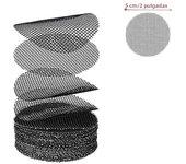 Pot Hole Mesh Pad Mat Grid Round Drainage Hole Screen for Pot Bottom Prevent Soil Loss Anti Bonsai Flower Plant Gardening Tools