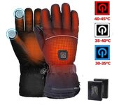 Electric Heated Gloves Winter Battery Rechargeable Heating Thermal Warm Gloves