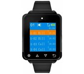 Avpos avp-ac-w01 reloj avisador camareros - 4 mensajes simultaneos - vibracion - pitido - color negro