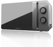 Cecotec 1531 ProClean 3160 Mirror. Microondas de 700 W con 6 Niveles Grill 800 W Capacidad 20 L Revestimiento Ready2Clean para mejor Limpieza Tecnología 3DWave.