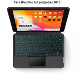 HUWEI Keyboard Case For iPad 6th Generation/ iPad 5th Gen 9.7 inch IPad Air 1 2 Cover for iPad pro 9.7 A1673 A1674 A1675 Cases