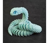 Juguetes de serpiente impresos en 3D, juguete de serpiente misterioso sorpresa de 24 pulgadas, artilugios de serpiente flexibles para aliviar el estrés, perfectos para la decoración de la oficina en el hogar, ideales para coleccionistas y entusiastas de F