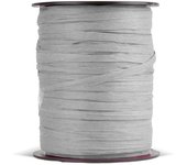 WONDER ROLLO RAFIA PAPEL 3.5CMS 100M PLATA RAFIA 8x8x10 Cms.