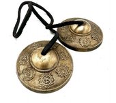Tingsha Tibetana - Siete Charkra - aprox 7cm