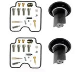 PARA Suzuki GS500 GS-E 500 GS 500 GSE500 2001-2011 Kit de Reparación Del Carburador con Diafragma Flotador