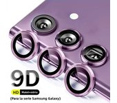 9D Curved Camera Protective Glass Film Samung Z Fold 6 Z Flip 6 Matel Ring Lens Cover For Samsung Galaxy Z Fold 5 4 3 Flip5 4 3