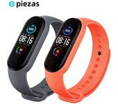 2PCS Watchbands for Xiaomi Mi Band 7 bracelet Miband 5 6 NFC Replacement Wristband Sport Silicone correa mi band 7 6 3 4 8 strap