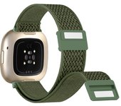 For Fitbit Versa 2/Versa 3/Versa 4/Charge 5 Bands Nylon Elastic Replacement Bands With Megnetic Buckle for Fitbit Charge 6 Strap