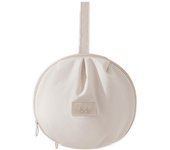 Funda para colgar ropa, bolsa de viaje para ropa, almacenamiento portátil de múltiples capas, diseño esférico para evitar aplastamientos (21 x 13 x 18 cm)