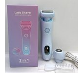 Electric Razors for Women 2 In 1 Bikini Trimmer Face Shavers Hair Removal for Underarms Legs Ladies Body Trimmer IPX7 Waterproof