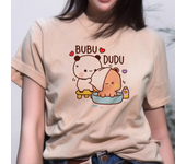 Bubu And Dudu Fashion 2024 Casual T-shirt Female Designer Top Female Street Clothing