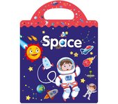 Reusable Jelly Sticker Book for Kids - Early Learning Fun with 2 Sizes & Various Themes