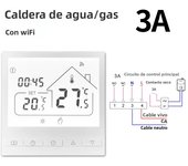 Tuya Smart WIFI Room Thermostat Water/Gas Boiler Electric Floor Water Heating Temperature Controller Google Alexa Yandex Alice