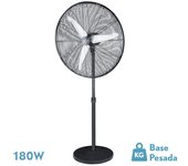 Ventilador de Pie ALARCON 180W Negro 3VEL 65D