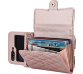 Crossbody Bag Fashion Leather Case For Samsung Galaxy Z Flip 6 5 4 3 Flip3 Flip5 Flip4 Flip6 5G Long Lanyard Wallet Card Cover