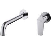 Imex Bélgica GLZ044 grifo de lavabo empotrado monomando de latón con acabado cromado