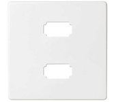 Placa Simon 82 para conector 2xUSB 2.0 tipo-A blanco SIMON 8201090-030
