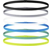 6/12pcs Non-Slip Elastic Sport Headband Candy color Stretchy Hair Band Sports Yoga Running Headband For Women Girls