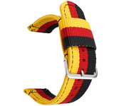 20mm 22mm Woven Nylon Strap for Samsung Galaxy Watch 6 4 5 Pro Quick Release Canvas Band for Huawei Watch GT 2/3 Amazfit GTS Bip