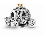 New Disney Pumpkin Car Necklace Earring Set Charm Beads Suitable for Original  Bracelets DIY Women's Jewelr
