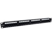 Patch Panel Phasak PU 2421/ 24 Puertos/ Cat.6A/ Altura 1U