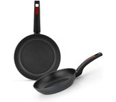 Monix Sunset - Set 2 Sartenes, Lote 22 y 26 cm, Antiadherentes, Aluminio Forjado, Todo Tipo de Cocinas, Gas y Vitro, Libre de PFOA