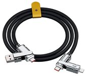 120W 4 in 1 Multi-function Mobile Phone Data Cable PD Fast Charging Cable Charger for Huawei Xiaomi iPhone