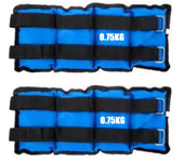 Maxia Market - Pesas Para Tobillos y Muñecas de 1 a 5 Kilos, Lastres Doble Correa Ajustables, para Fitness Ejercicio Gimnasio Entrenamiento, Pesas Tobilleras Multifuncional