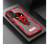 Matte Case For Samsung A52 A53 A12 A13 A14 A21s A22 A24 4G A32 A54 A53 A72 A73 5G Phone Cover Marvel Venom Spiderman Iron Man