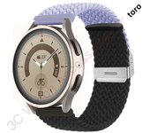 18mm 20mm 22mm Strap for Samsung Galaxy Watch 6 5 4 Pro Classic Active 2 braided Solo Loop Bracelet Correa Huawei Watch 4 GT 2 3