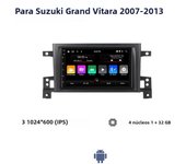 7inch 2din Car Radio Stereo Android 13 For Suzuki Grand Vitara 3 2005-2010 2011-2015 Autoradio Multimedia Screen GPS Carplay RDS