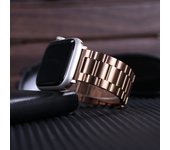 For Apple Watch 10 46mm Strap Metal Business Bracelet Band For iWatch 10 Series 42mm Ultra 49mm 38/40mm Stainless Steel Correa